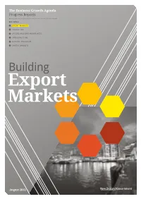 Building Export Markets Progress Report