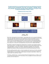 Avoid the Fury of Tai Sui, Sui Po and the Three