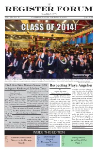 June 2014 CLASS of 2014!