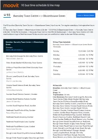 93 Bus Time Schedule & Line Route
