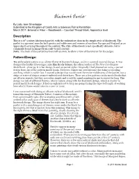 Blackwork Partlet