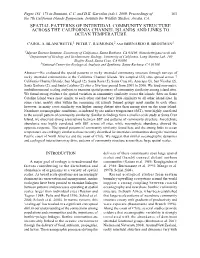 Spatial Patterns of Intertidal Community Structure Across the California Channel Islands and Links to Ocean Temperature
