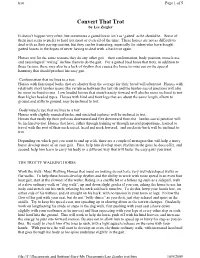 Convert That Trot by Lee Ziegler