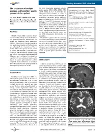 The Coexistence of Multiple Sclerosis and Hereditary Spastic Paraparesis