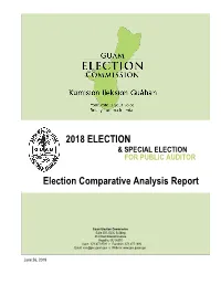 2018 ELECTION Election Comparative Analysis Report