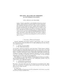 Explaining Crossover and Superiority As Left-To-Right Evaluation