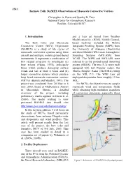 J5J.1 1. Introduction the Bow Echo and Mesoscale Convective Vortex