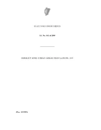 STATUTORY INSTRUMENTS. S.I. No. 561 of 2009