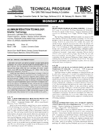 Technical Program