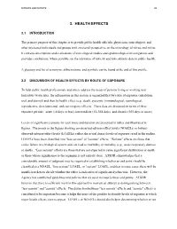 Toxicological Profile for Nitrate and Nitrite