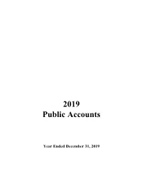 2019 Public Accounts