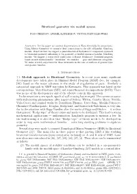 Birational Geometry Via Moduli Spaces. 1. Introduction 1.1. Moduli