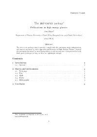 Hep-Paper-Documentation.Pdf