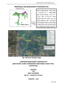 Proposal for Curtorim BHS 2016