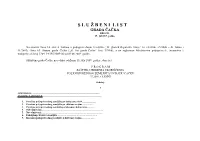 S L U Ž B E N I L I