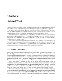Chapter 2 Related Work