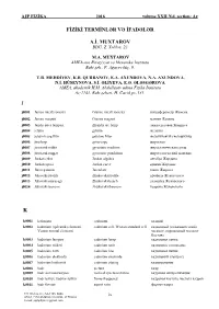 Fiziki Terminlər Və Ifadələr A.I. Muxtarov