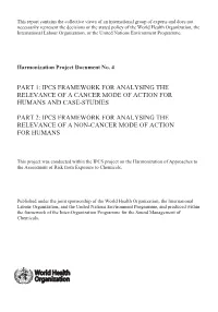 Harmonization Project Document No. 4