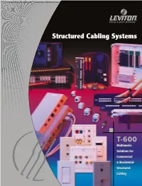 Structured Cabling Systems