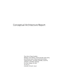 Conceptual Architecture Report