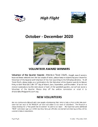 High Flight October-December 2020