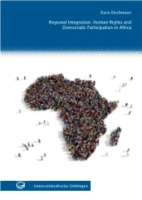 The African Union in 2000, Both Aspects Gain Greater Importance on Regional Level
