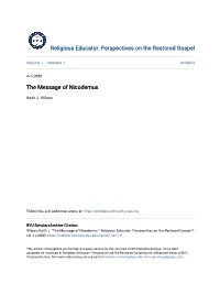 The Message of Nicodemus
