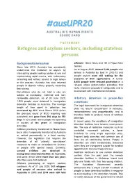 Refugees, Asylum Seekers and Statelessness