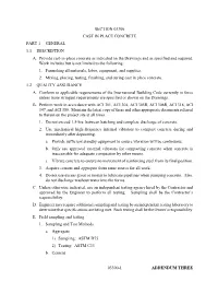 Standard Specifications