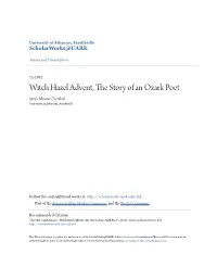 Witch Hazel Advent, the Story of an Ozark Poet