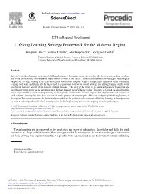 Lifelong Learning Strategy Framework for the Vidzeme Region