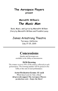 The Music Man Program