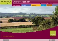 Devon Redlands Area Profile: Supporting Documents