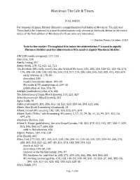 Mordecai Full Index
