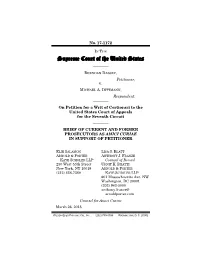 Current and Former Prosecutors As Amici Curiae in Support of Petitioner ————