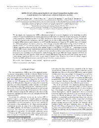 Effects of Stellar Rotation on Star Formation Rates and Comparison to Core-Collapse Supernova Rates