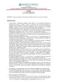 Parere Comune Di Brogliano
