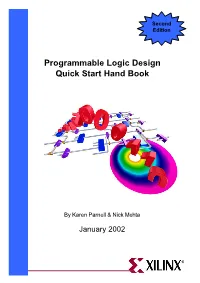 Programmable Logic Design Quick Start Hand Book