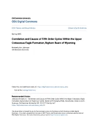 Correlation and Causes of Fifth Order Cycles Within the Upper Cretaceous Eagle Formation, Bighorn Basin of Wyoming