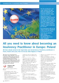 All You Need to Know About Becoming an Insolvency Practitioner In