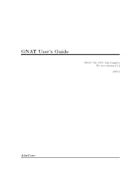 GNAT User's Guide