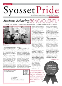 Spring 2016 Syosset Pride