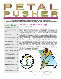 Petal Pusher Volume 36, Number 2