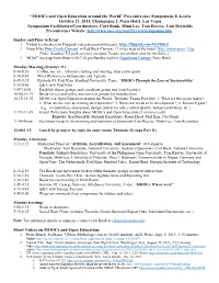 Preconference Symposium, E-Learn October 21, 2013, Champagne 2