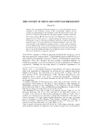 The Concept of Cheng and Confucian Religiosity