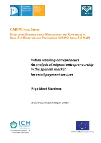 CARIM India Series Developing Evidence Based Management and Operations in India-EU Migration and Partnership (DEMO: India-EU Map )