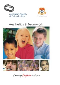 Creating Brighter Futures Aesthetics & Teamwork