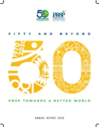 P but Also Our COVID-19 and Relief Assistance Initiatives