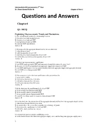 Questions and Answers