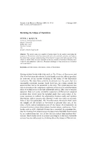 Revisiting the Eclipse of Darwinism